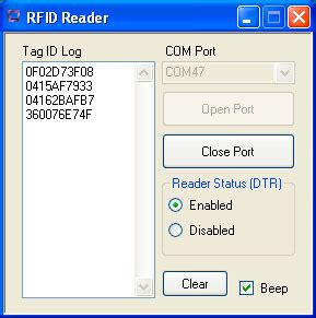 which is an application for rfid tags|rfid reader software freeware.